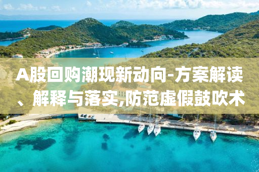 A股回購潮現(xiàn)新動向-方案解讀、解釋與落實,防范虛假鼓吹術(shù)