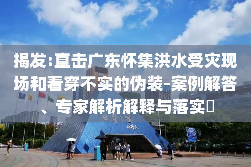 揭發(fā):直擊廣東懷集洪水受災(zāi)現(xiàn)場和看穿不實的偽裝-案例解答、專家解析解釋與落實?