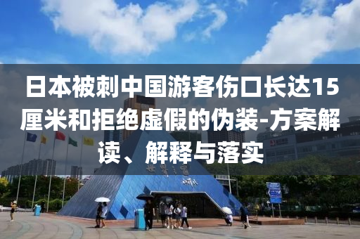 日本被刺中國游客傷口長達(dá)15厘米和拒絕虛假的偽裝-方案解讀、解釋與落實