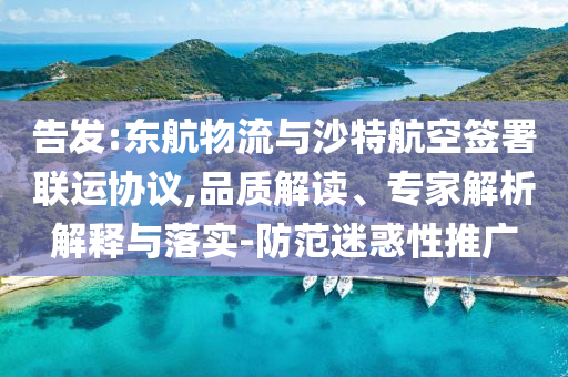 告發(fā):東航物流與沙特航空簽署聯(lián)運(yùn)協(xié)議,品質(zhì)解讀、專家解析解釋與落實(shí)-防范迷惑性推廣