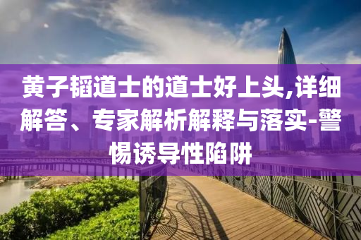 黃子韜道士的道士好上頭,詳細(xì)解答、專家解析解釋與落實(shí)-警惕誘導(dǎo)性陷阱