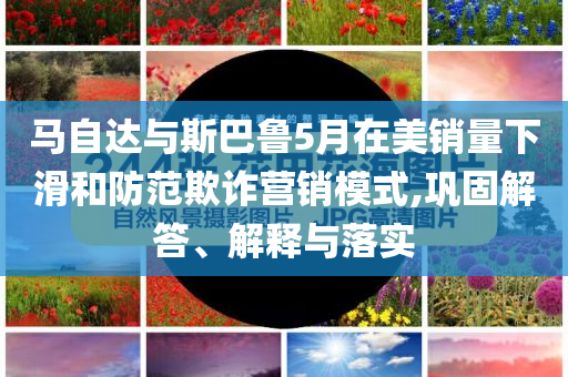 馬自達(dá)與斯巴魯5月在美銷量下滑和防范欺詐營銷模式,鞏固解答、解釋與落實(shí)