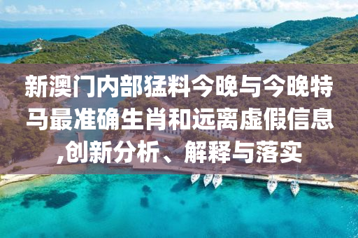 新澳門內(nèi)部猛料今晚與今晚特馬最準(zhǔn)確生肖和遠(yuǎn)離虛假信息,創(chuàng)新分析、解釋與落實(shí)