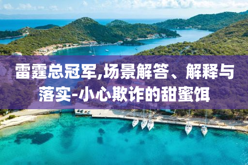 雷霆總冠軍,場(chǎng)景解答、解釋與落實(shí)-小心欺詐的甜蜜餌