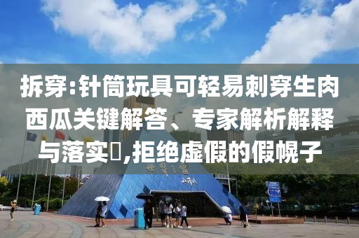 拆穿:針筒玩具可輕易刺穿生肉西瓜關(guān)鍵解答、專家解析解釋與落實(shí)?,拒絕虛假的假幌子