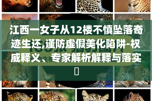 江西一女子從12樓不慎墜落奇跡生還,謹防虛假美化陷阱-權(quán)威釋義、專家解析解釋與落實?