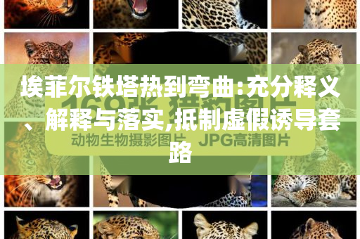 埃菲爾鐵塔熱到彎曲:充分釋義、解釋與落實(shí),抵制虛假誘導(dǎo)套路