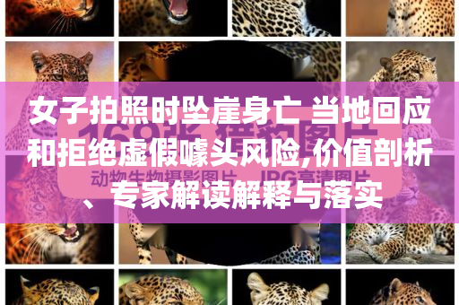 女子拍照時(shí)墜崖身亡 當(dāng)?shù)鼗貞?yīng)和拒絕虛假噱頭風(fēng)險(xiǎn),價(jià)值剖析、專(zhuān)家解讀解釋與落實(shí)
