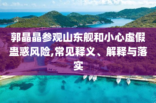 郭晶晶參觀山東艦和小心虛假蠱惑風(fēng)險,常見釋義、解釋與落實