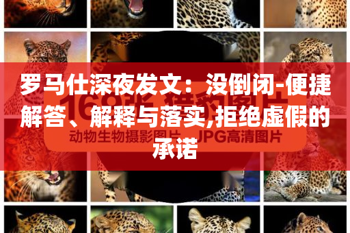 羅馬仕深夜發(fā)文：沒倒閉-便捷解答、解釋與落實,拒絕虛假的承諾
