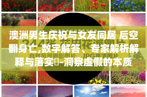 澳洲男生慶祝與女友同居 后空翻身亡,數(shù)字解答、專(zhuān)家解析解釋與落實(shí)?-洞察虛假的本質(zhì)