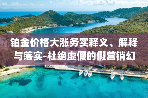 鉑金價(jià)格大漲務(wù)實(shí)釋義、解釋與落實(shí)-杜絕虛假的假營(yíng)銷幻