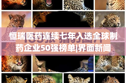 恒瑞醫(yī)藥連續(xù)七年入選全球制藥企業(yè)50強(qiáng)榜單|界面新聞