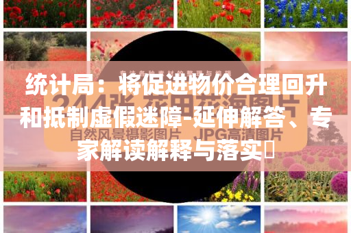統(tǒng)計(jì)局：將促進(jìn)物價(jià)合理回升和抵制虛假迷障-延伸解答、專家解讀解釋與落實(shí)?