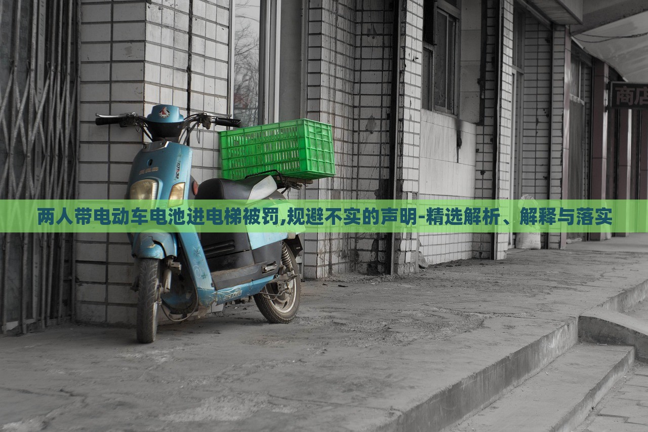 两人带电动车电池进电梯被罚,规避不实的声明-精选解析、解释与落实