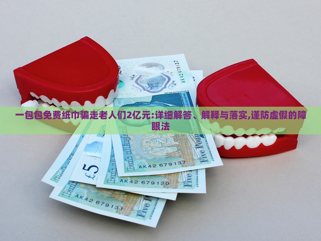 一包包免费纸巾骗走老人们2亿元:详细解答、解释与落实,谨防虚假的障眼法