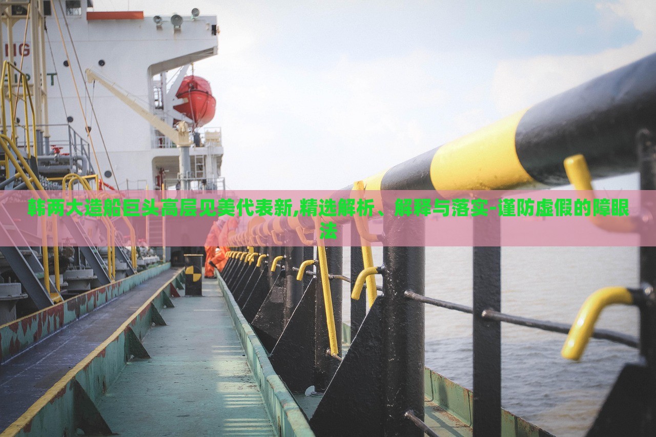 韩两大造船巨头高层见美代表新,精选解析、解释与落实-谨防虚假的障眼法