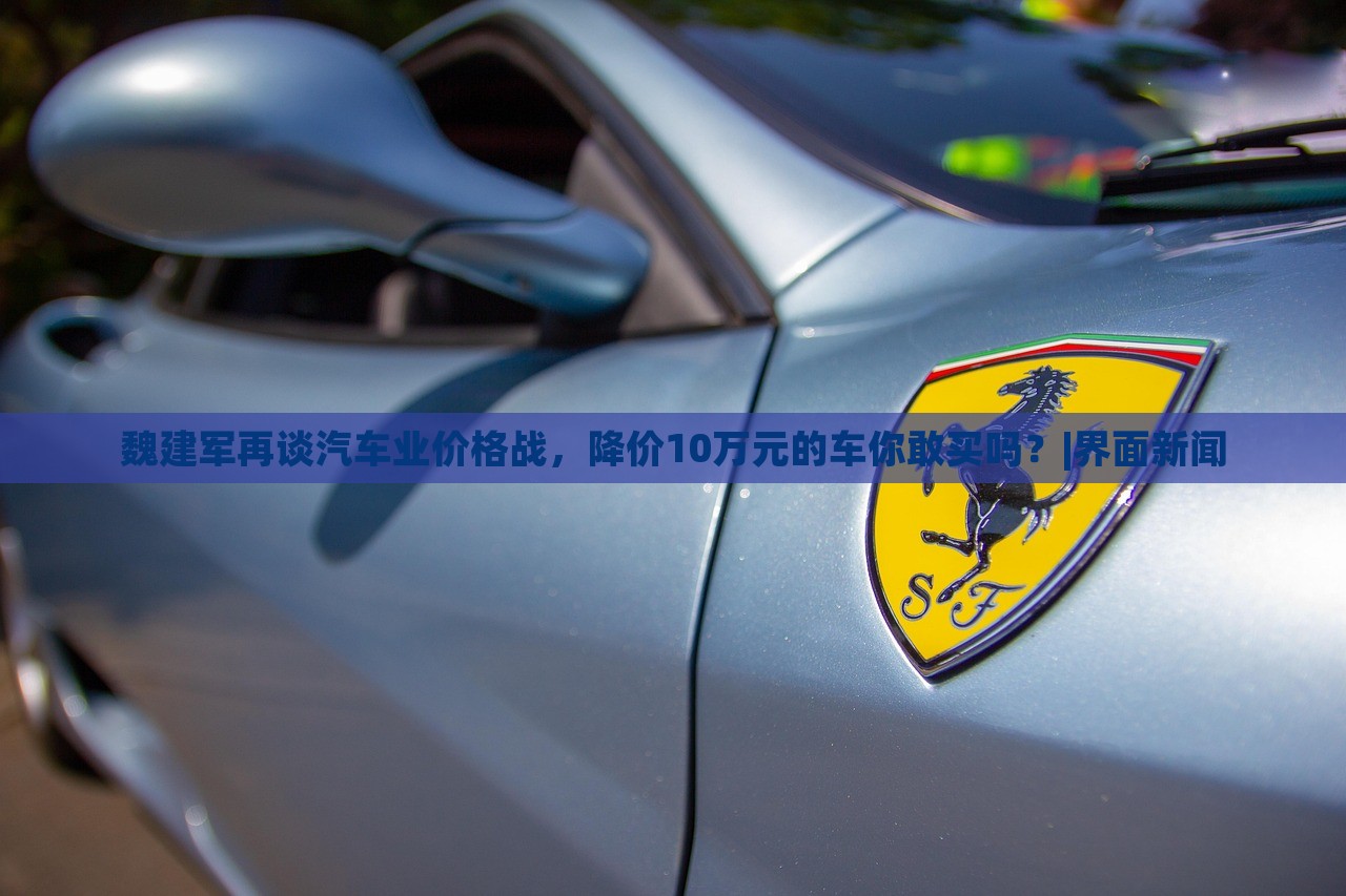魏建军再谈汽车业价格战，降价10万元的车你敢买吗？|界面新闻