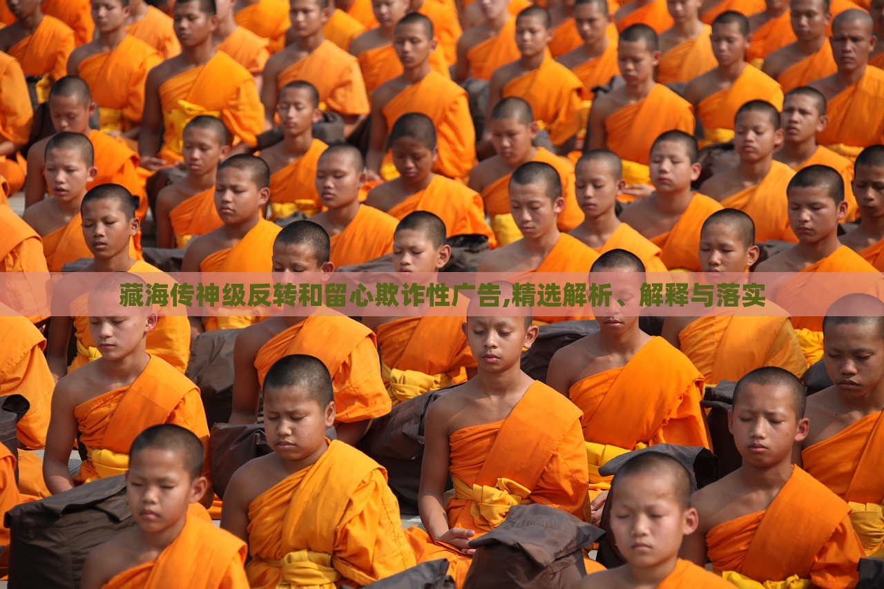 藏海传神级反转和留心欺诈性广告,精选解析、解释与落实