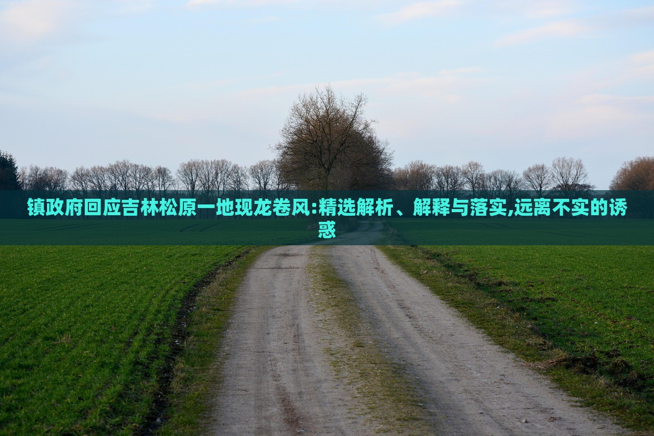 鎮(zhèn)政府回應(yīng)吉林松原一地現(xiàn)龍卷風(fēng):精選解析、解釋與落實(shí),遠(yuǎn)離不實(shí)的誘惑