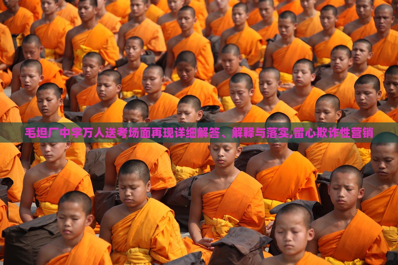 毛坦厂中学万人送考场面再现详细解答、解释与落实,留心欺诈性营销
